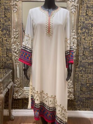 Copper single kameez